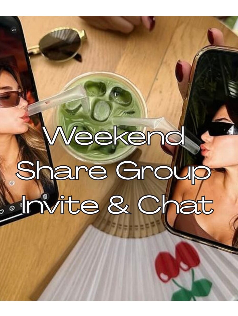 ✨️CLOSED✨️🍒Weekend Invite & Chat!🧜♀️Share With Color🌈✨️🧋8/29 & 8/30🌊✨️ - Picture 1 of 1